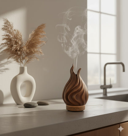 The Ember Diffuser – Sculpted Mist Light by Novaora